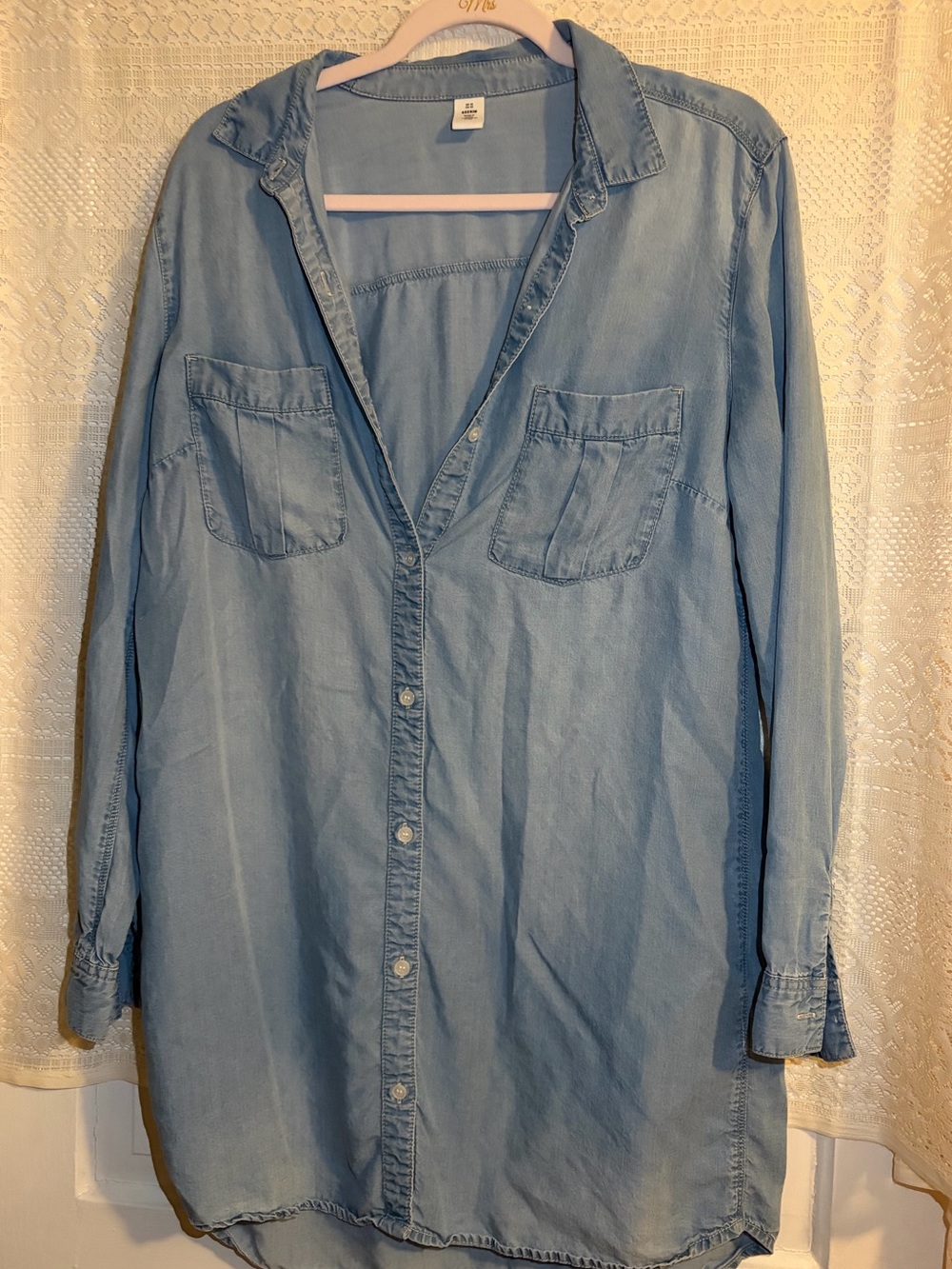 denim shirt / dress